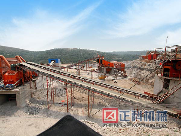石料生產線現場